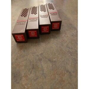 4x Burts Bees 100% Natural Moisturizing Lipstick Pink 511 Magenta Rush